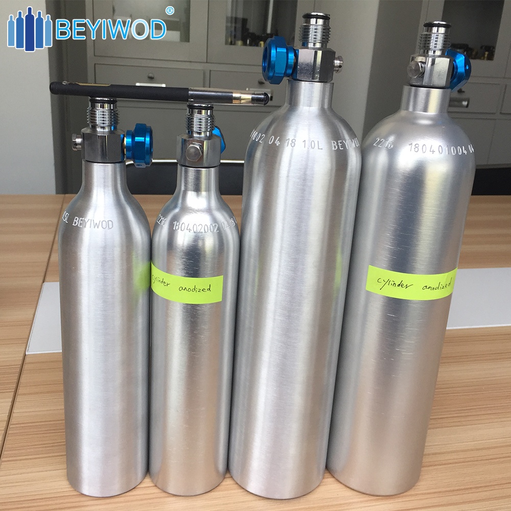 best price 5L 9L portable laughing gas n2o lachgas N2O medical nitrous oxide gas cylinder with CGA910 valve