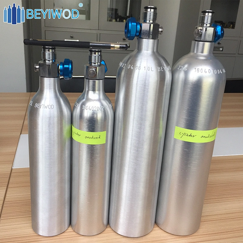 best price 5L 9L portable laughing gas n2o lachgas N2O medical nitrous oxide gas cylinder with CGA910 valve