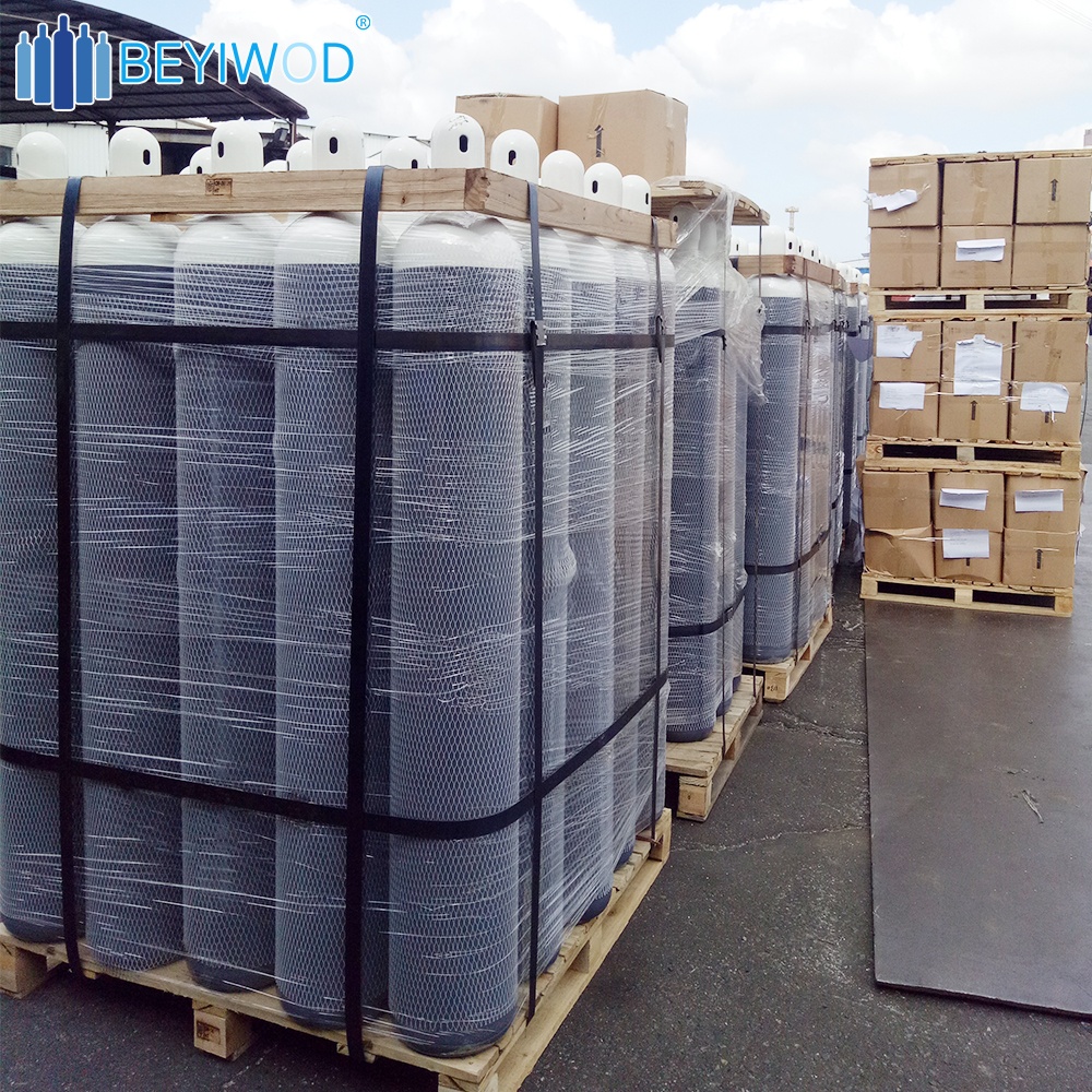 5L/10L/20L/50L 200BAR /213BAR/230BAR pressure steel cylinder for co2 gas argon gas with valve for European market