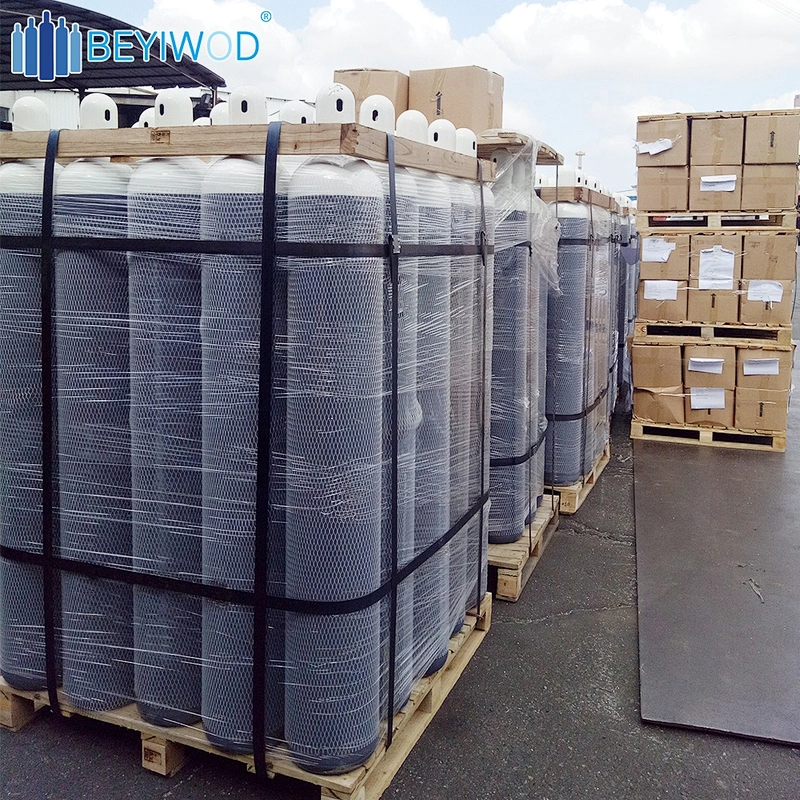 5L/10L/20L/50L 200BAR /213BAR/230BAR pressure steel cylinder for co2 gas argon gas with valve for European market