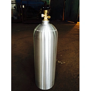 Hot sale USA Standard aluminum oxygen cylinder M6 1L small portable medical oxygen cylinder with pin valve and pin regulator