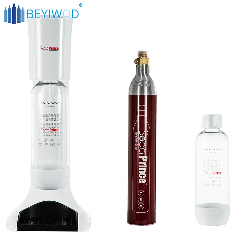 Completely suitable for Soda prince Design 0.6L aluminum CO2 bottle/CO2 tank/CO2 cylinder use for Beverage Product