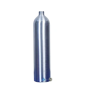GB11640 ISO7866 0.6L aluminum cylinder co2 gas cylinder soda cylinder for soda maker machine