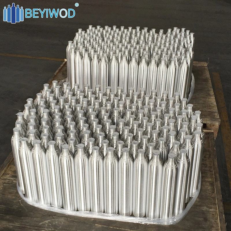 High pressure aluminum cylinder special for water volume 0.6L soda water machine