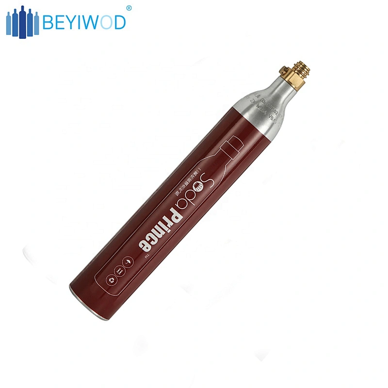 Europe and the United States standard certification 0.6L portable soda water machine for high pressure CO2 aluminum cylinder