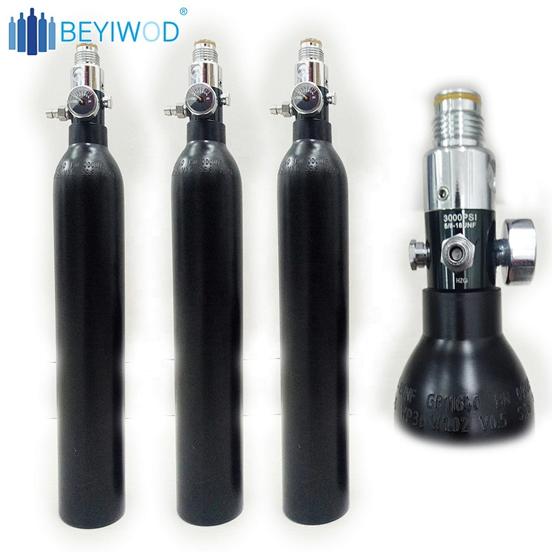 0.38L Gas Tank Compressed Air High Pressure Cylinder 3000PSI