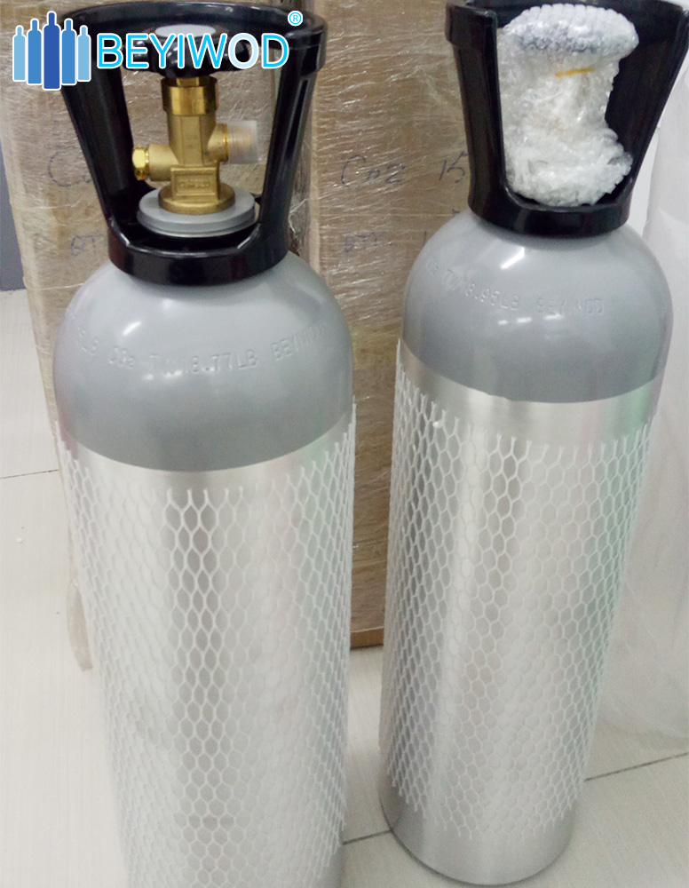 0.4-40L TPED/DOT/GB Aluminum Gas Cylinder Medical Oxygen cylinder/Scuba Diving Tank/Co2 Beveage Cylinder