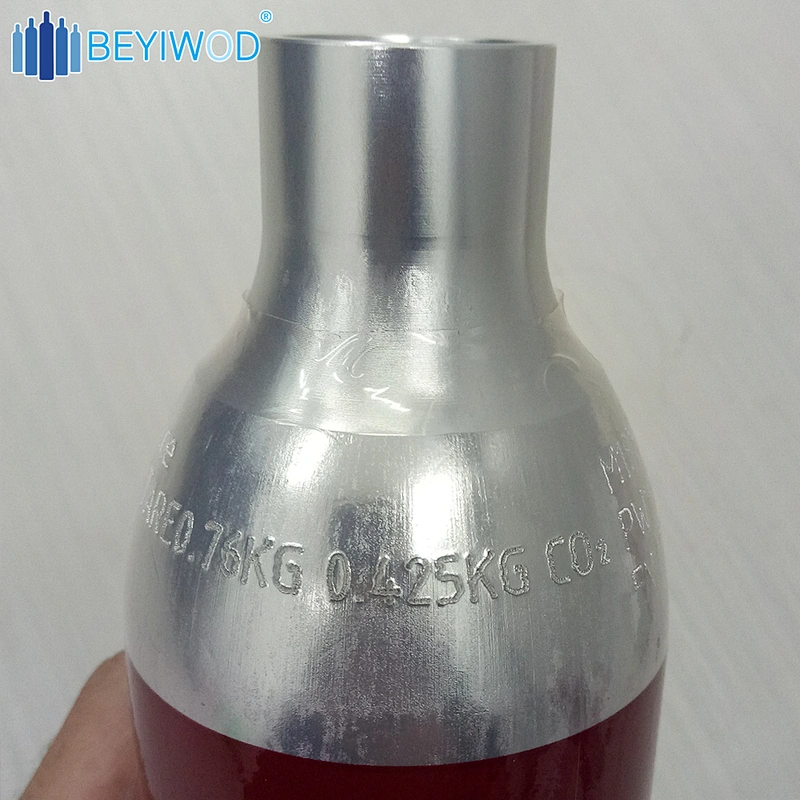 Completely suitable for Soda prince Design 0.6L aluminum CO2 bottle/CO2 tank/CO2 cylinder use for Beverage Product