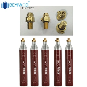 0.5L 0.6L 1L  small co2 gas bottle portable co2 cylinder aluminum cylinders for good grade use