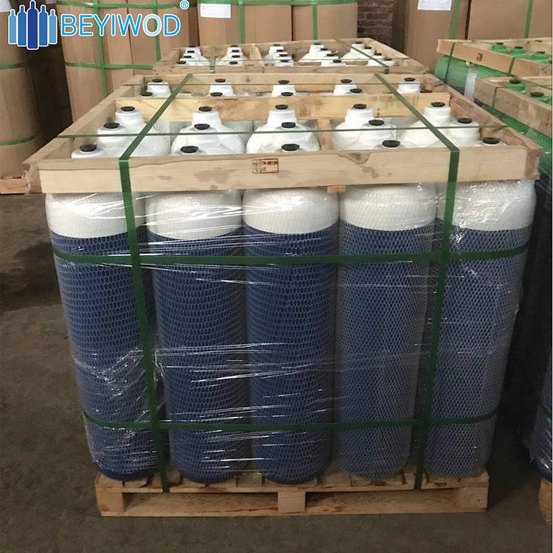 10m3 50L 200bar STEEL CYLINDER GAS O2 Co2 ISO9809 1 OXYGEN MEDICAL CYLINDERS  with QF-2 valve