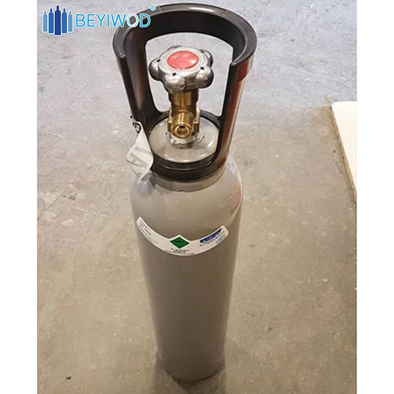 CE TUV approved 10L 150bar/200bar steel gas cylinder for co2/oxygen gas