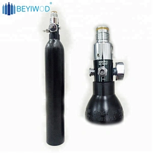 Paintball 20OZ CO2 Tank with On Off Valve or Pin Valve