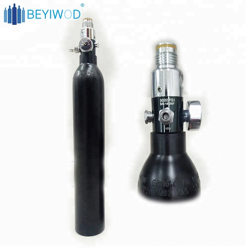 Paintball 20OZ CO2 Tank with On Off Valve or Pin Valve