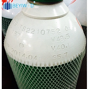 10m3 50L 200bar STEEL CYLINDER GAS O2 Co2 ISO9809 1 OXYGEN MEDICAL CYLINDERS  with QF-2 valve