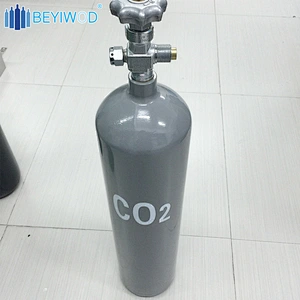 2.7L 3L 6L Steel co2 gas cylinder for aquarium water plants or aquatic plant