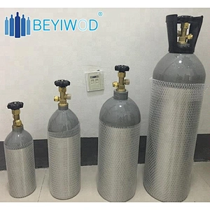 5LBS CO2 Aluminum Cylinder for beer use CE European USA DOT3AL CANADA TC Australian AS ISO7866 standard