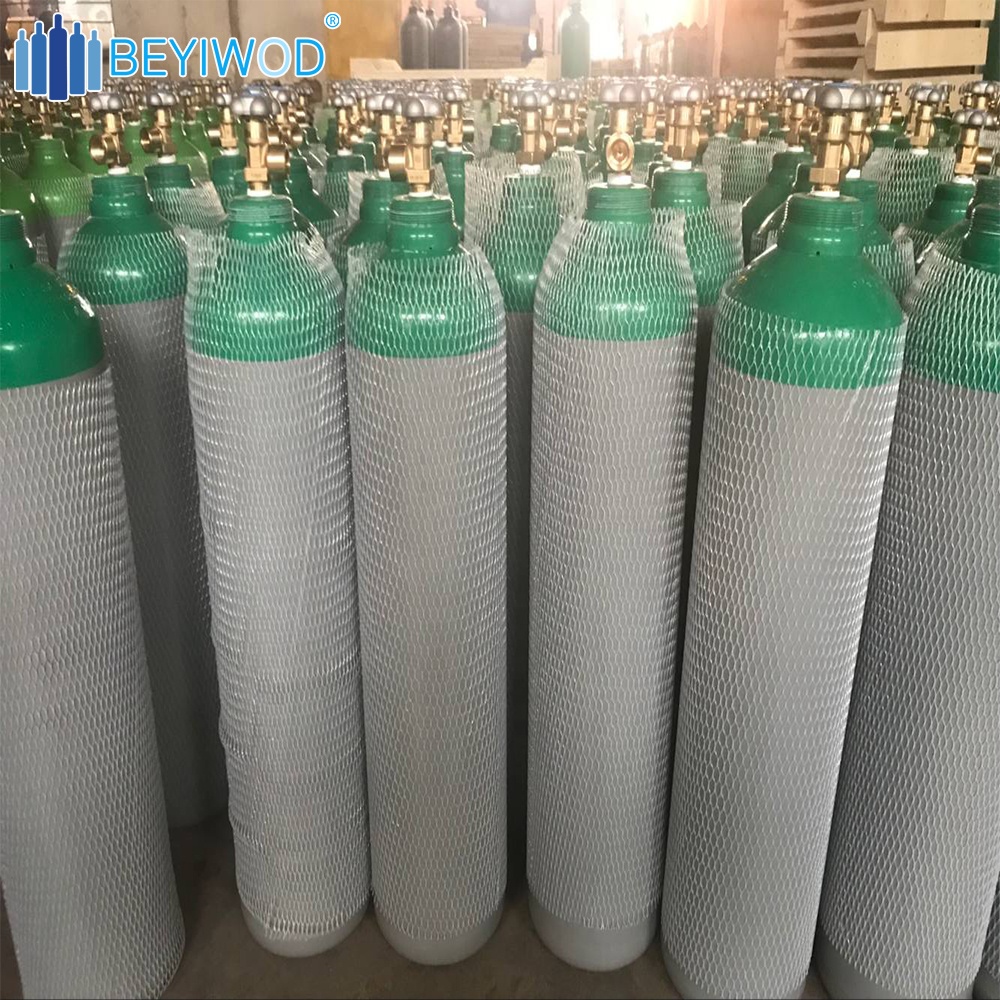 WP150bar/200bar industrial steel cylinder argon cylinder oxygen/co2/nitrogen/argon gas cylinder