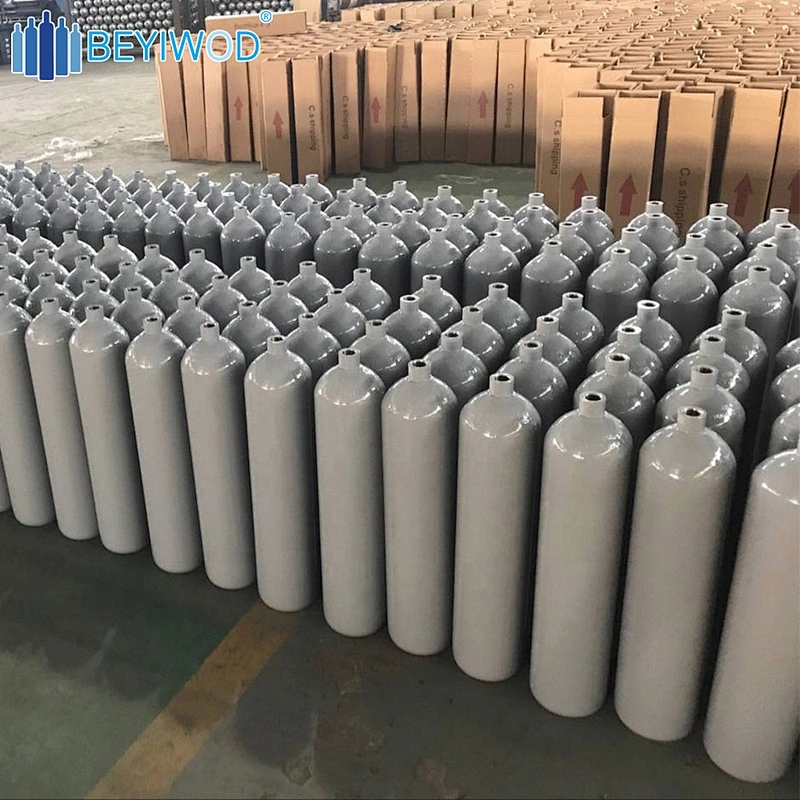 best price 5L 9L portable laughing gas n2o lachgas N2O medical nitrous oxide gas cylinder with CGA910 valve