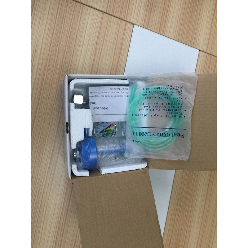 medical oxygen inhaler,oxygen regulator with humidifier for ambulance, gas regulator with flow meter
