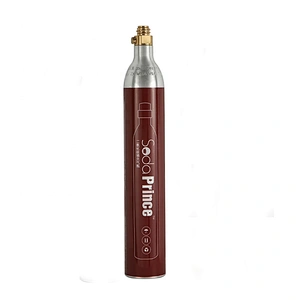TUV approve 425g/0.425kg co2 gas 0.6L aluminum cylinder soda cylinder co2 gas cylinder for kitchen/soda water use