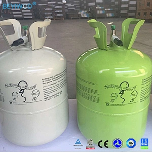 22l low pressure disposable helium tank with helium for balloons