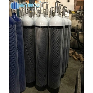 10m3 50L 200bar STEEL CYLINDER GAS O2 Co2 ISO9809 1 OXYGEN MEDICAL CYLINDERS  with QF-2 valve