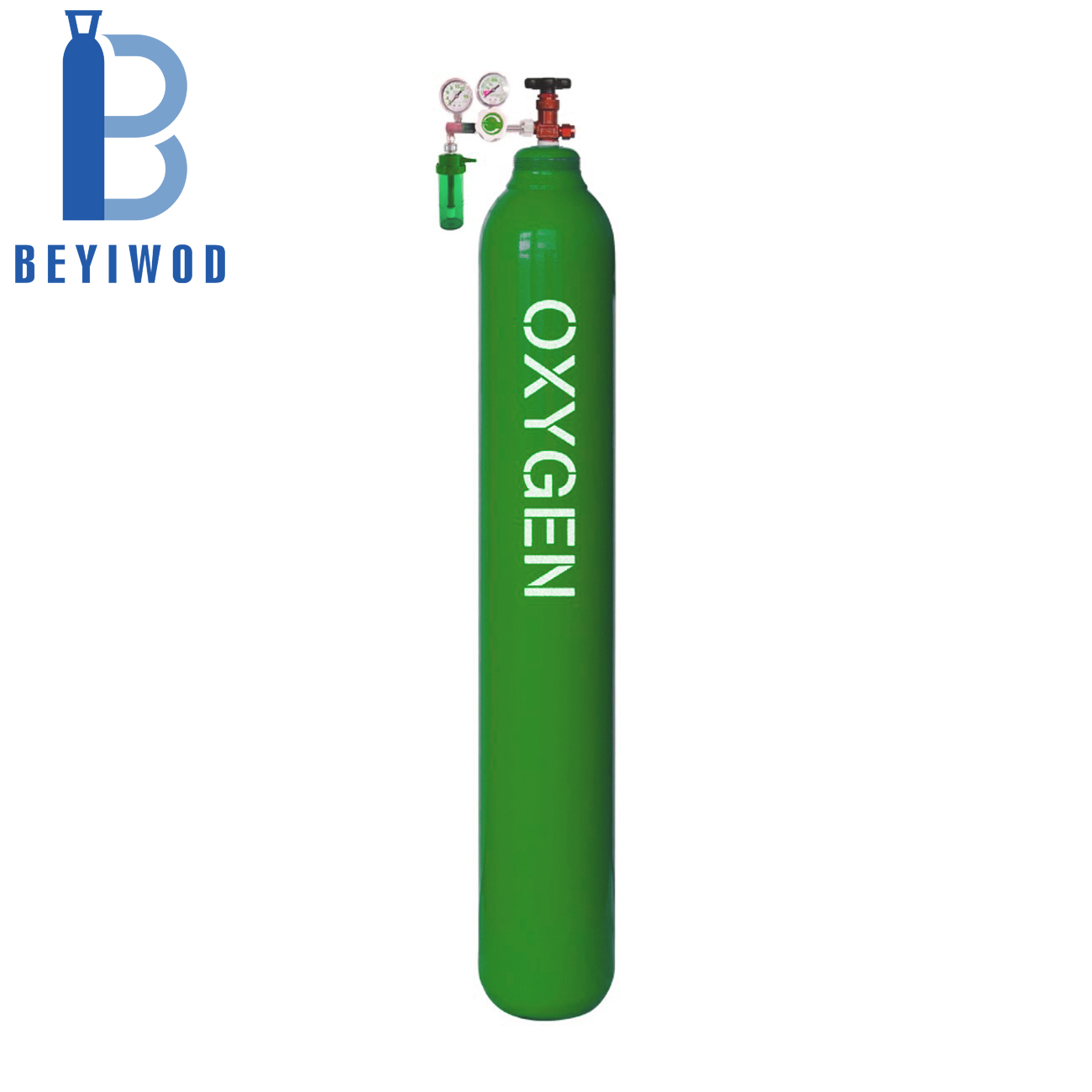 Manufacture 50L High Pressure Oxygen Gas Cylinder 10M3 200Bar Oxygen Gas Cylinder