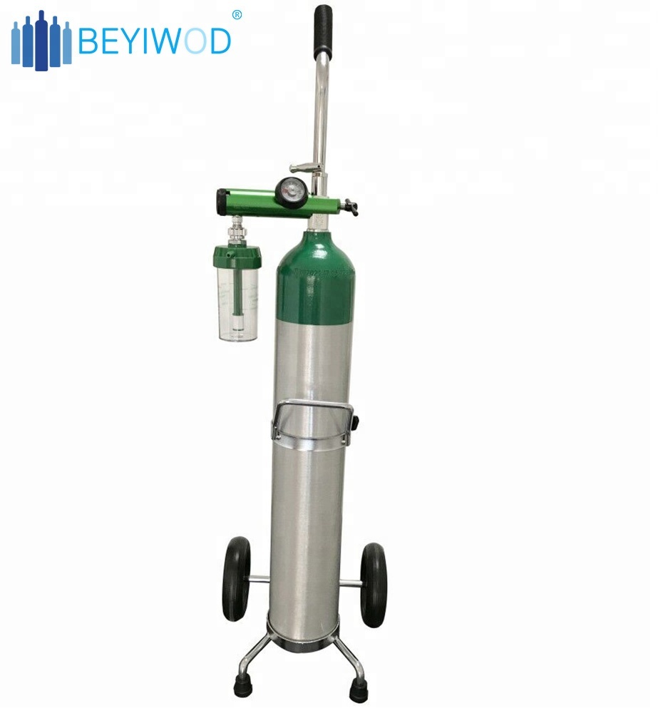 DOT3AL Standard Medical E size D size 10L Oxygen Cylinder