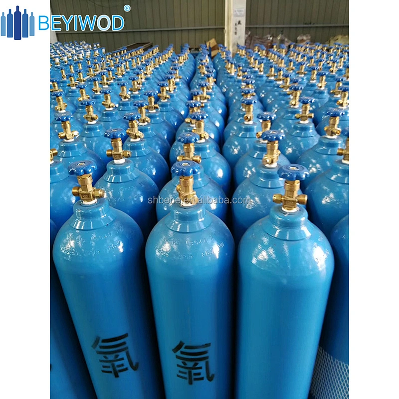 Factory wholesale price oxygen cylinder seamless steel oxygen gas cylinder