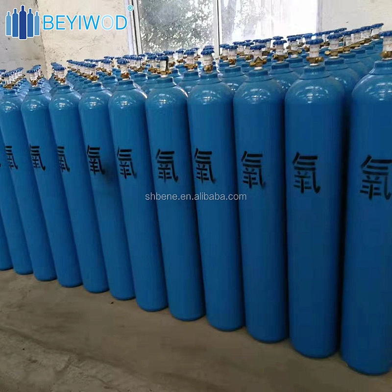 Factory wholesale price oxygen cylinder seamless steel oxygen gas cylinder