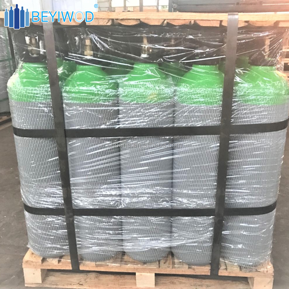 EU Standard TPED Approval 5L/10L/13.4L/20L/40L/50L High Pressure Nitrogen/Argon/Acetylene/CO2/ Oxygen Cylinder