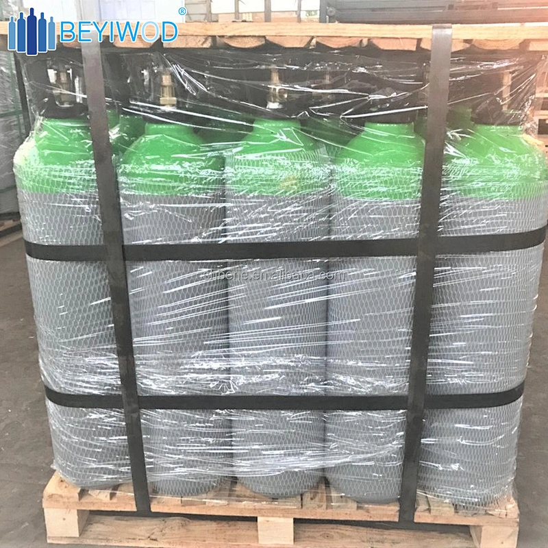 EU Standard TPED Approval 5L/10L/13.4L/20L/40L/50L High Pressure Nitrogen/Argon/Acetylene/CO2/ Oxygen Cylinder