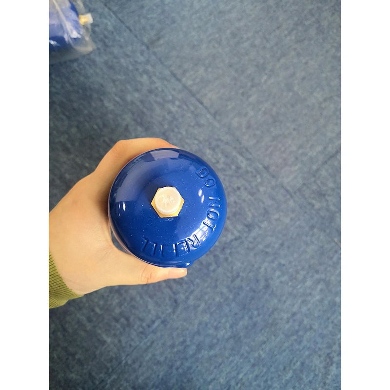 BEYIWOD BENE PED CE 580g medical grade nitrous oxide laughing gas N2O cylinder for Netherlands Australia UK France