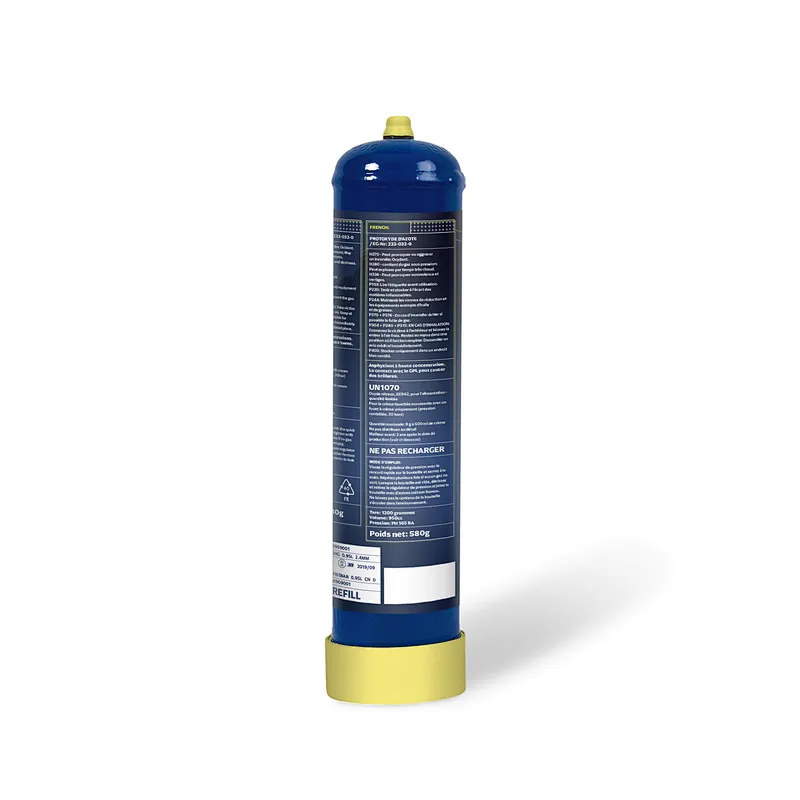 Max Cream Charges smart whip gas cylinder N20 tank CYLINDER for 0.95L 580g