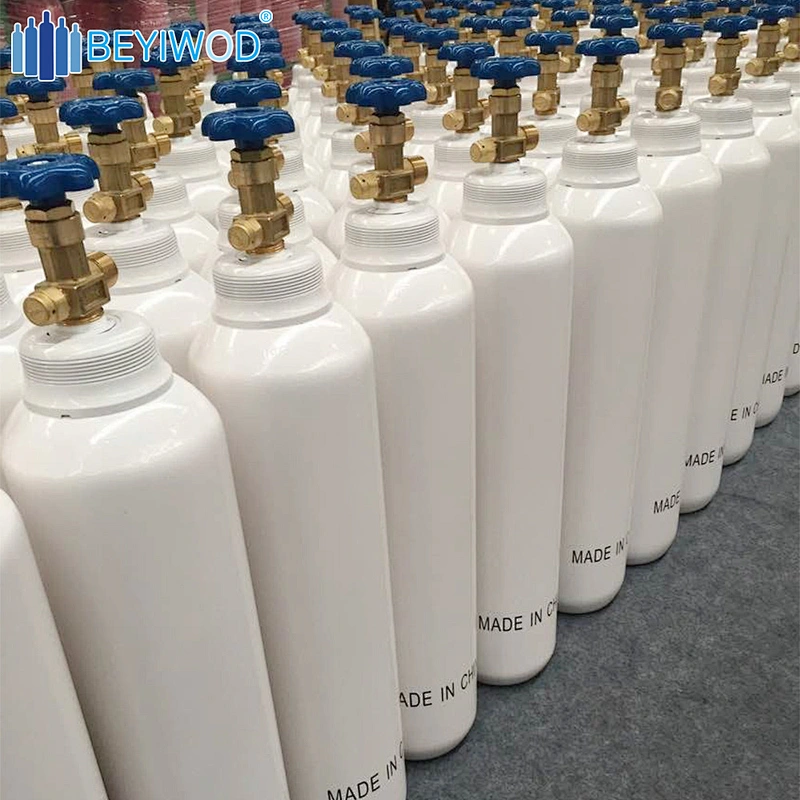 Seamless 40L acetylene/nitrogen/oxygen empty gas cylinder oxygen cylinder hospital