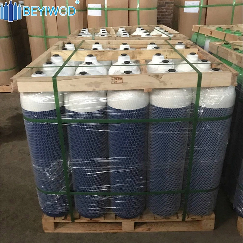 10m3 50L 200bar STEEL CYLINDER GAS O2 Co2 ISO9809 1 OXYGEN MEDICAL CYLINDERS  with QF-2 valve
