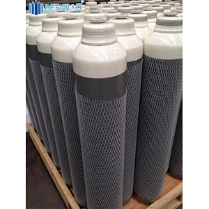 CE TUV approved 10L 150bar/200bar steel gas cylinder for co2/oxygen gas