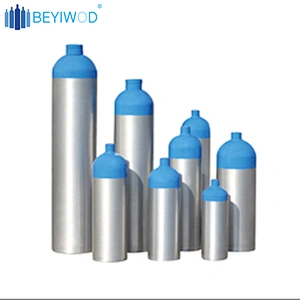 High standard fast delivery aluminum medical oxygen gas cylinder with low price for exporting