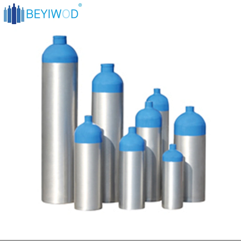 High standard fast delivery aluminum medical oxygen gas cylinder with low price for exporting