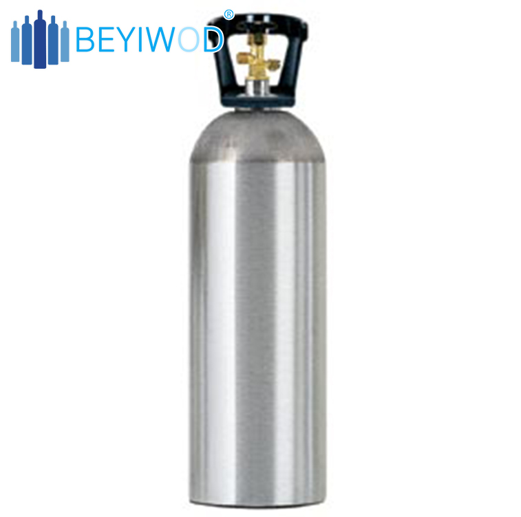 1L 2L 5L 8L 10L 15L small portable aluminum medical oxygen cylinder with pin index valve and regulator