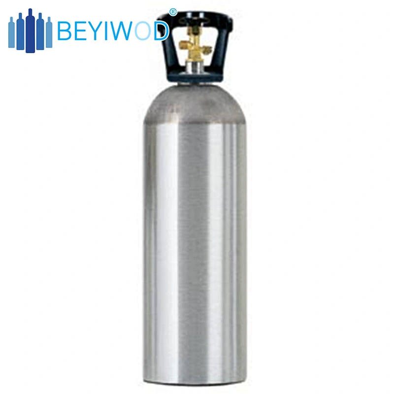 1L 2L 5L 8L 10L 15L small portable aluminum medical oxygen cylinder with pin index valve and regulator
