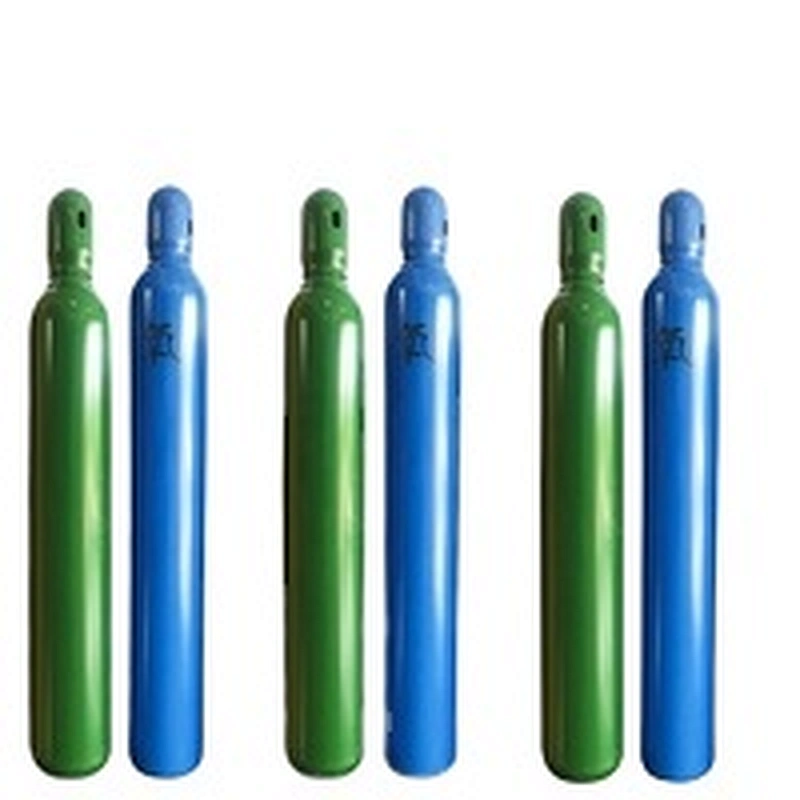refillable seamless steel EN ISO9809 standard TUV approved 150bar 200bar 6kg 8kg 10kg 8L 10L 13.4L co2 gas cylinder co2 tank