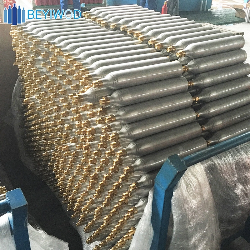 0.6L aluminum co2 cylinder co2 gas cylinder co2 bottle 420g 425g for soda maker
