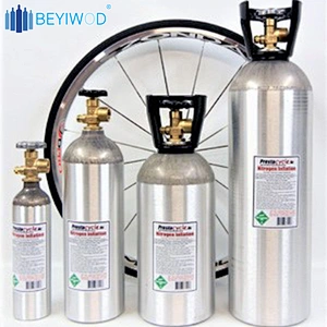 5LBS CO2 Aluminum Cylinder for beer use CE European USA DOT3AL CANADA TC Australian AS ISO7866 standard