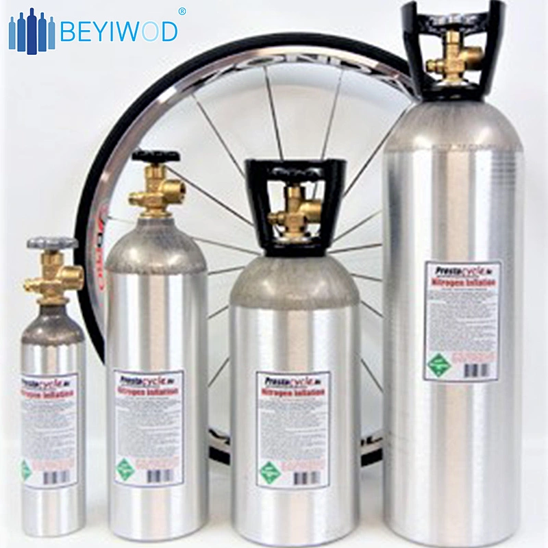 5LBS CO2 Aluminum Cylinder for beer use CE European USA DOT3AL CANADA TC Australian AS ISO7866 standard