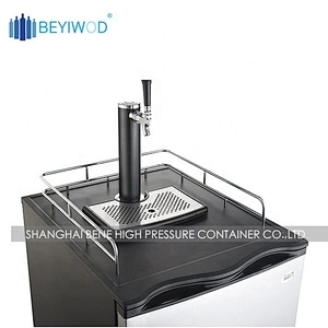 170L outdoor or indoor single or double tap keg fridge automatic draft beer dispenser beer cooler