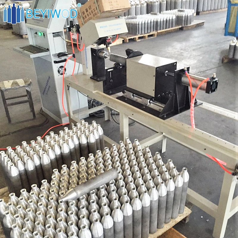 USA DOT3AL 1L/0.5L aluminum cylinder medical N20 nitrous oxide gas cylinder with valve with /without anodized