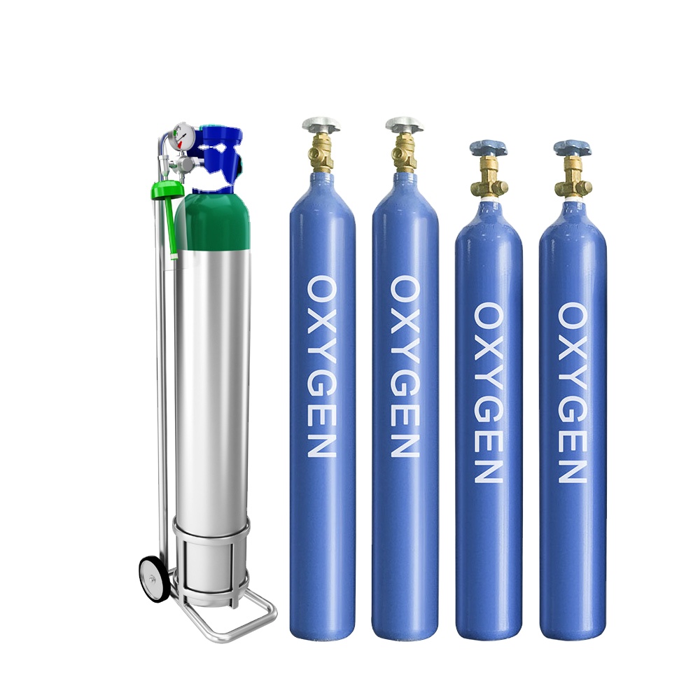 Cylinder New type top sale popular product steel industrial and medical oxygen gas cylinder