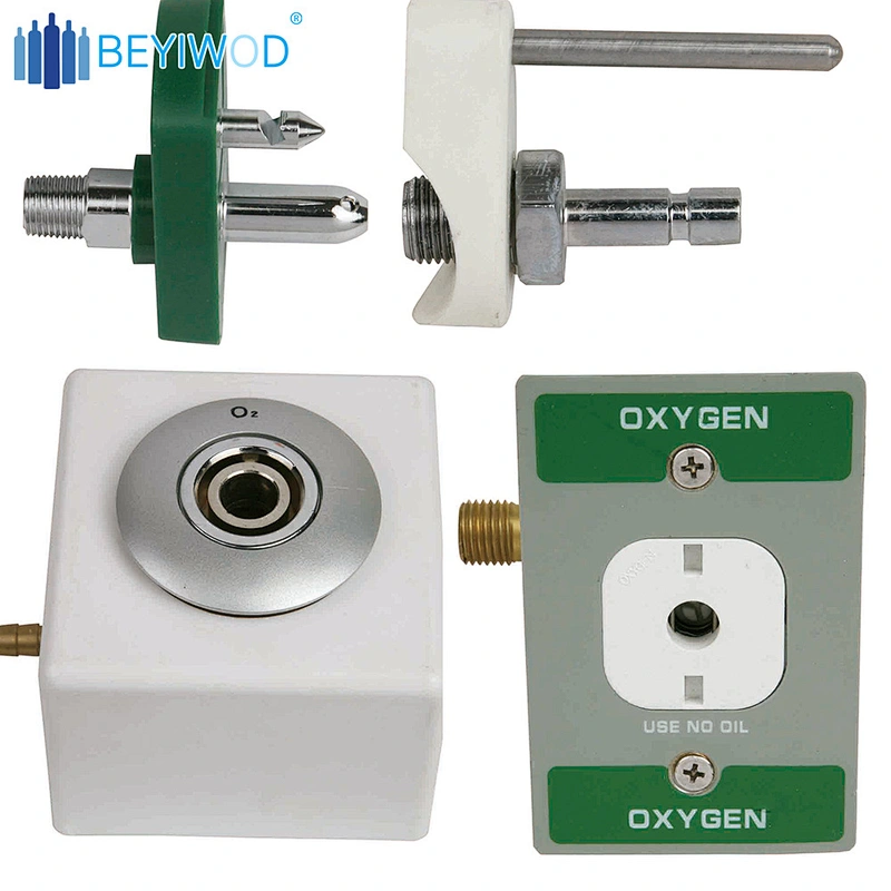 Medical digital oxygen pressure regulator cylinder with flow meter