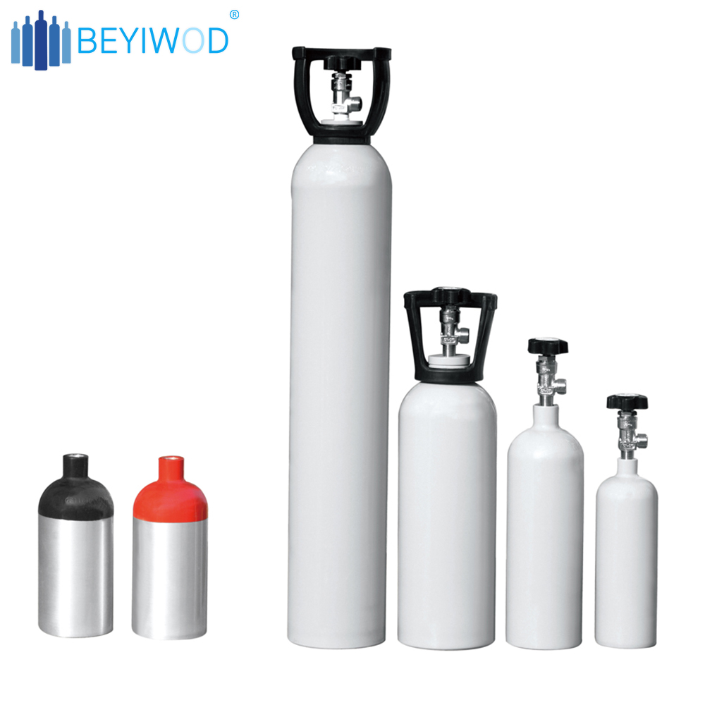 Aluminum Portable Medical Oxygen Gas Cylinder for sale